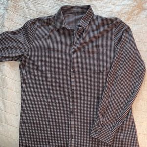 Lululemon Plaid Button Down